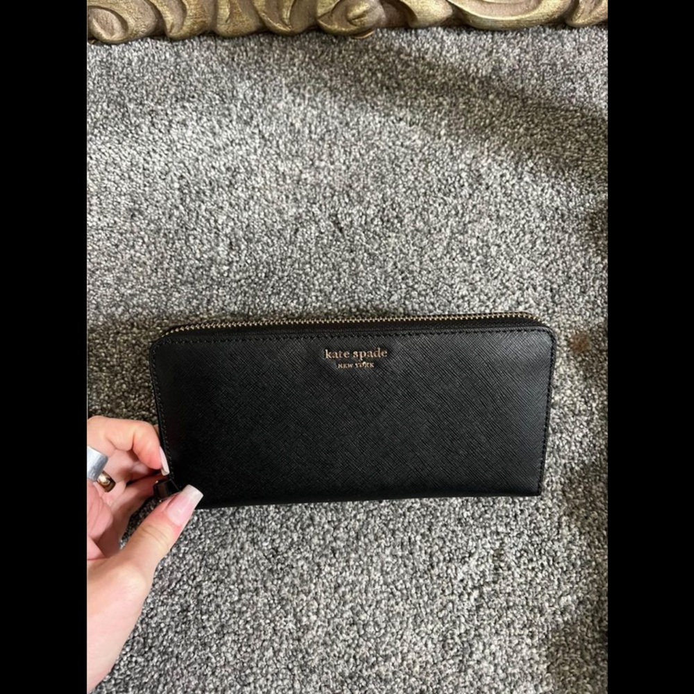 Large Black Kate Spade Wallet